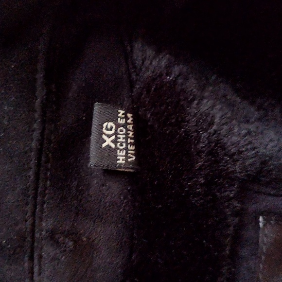 Men's xl black dockers suede jacket - Picture 3 of 3